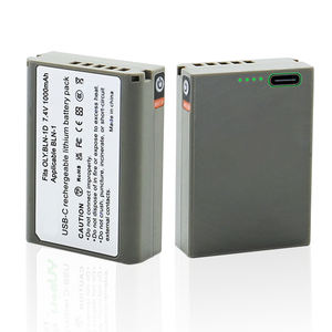 Batterie BLN-1 améliorée compatible avec les appareils <span class=keywords><strong>photo</strong></span> numériques <span class=keywords><strong>Olympus</strong></span> OM-D E-M1 E-M5 E-M5 MKII <span class=keywords><strong>Pen</strong></span>-F <span class=keywords><strong>Pen</strong></span>-E5 HLD-6 – Stock 2025 - Product Image 3