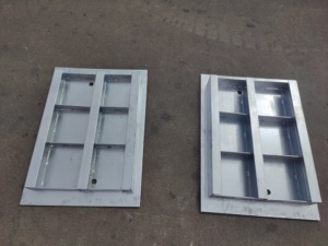 Durable 304 Stainless Steel Recessed <strong>Manhole</strong> <strong>Cover</strong> Anti-Slip Checkered Plate for Industrial Use - Product Image 1