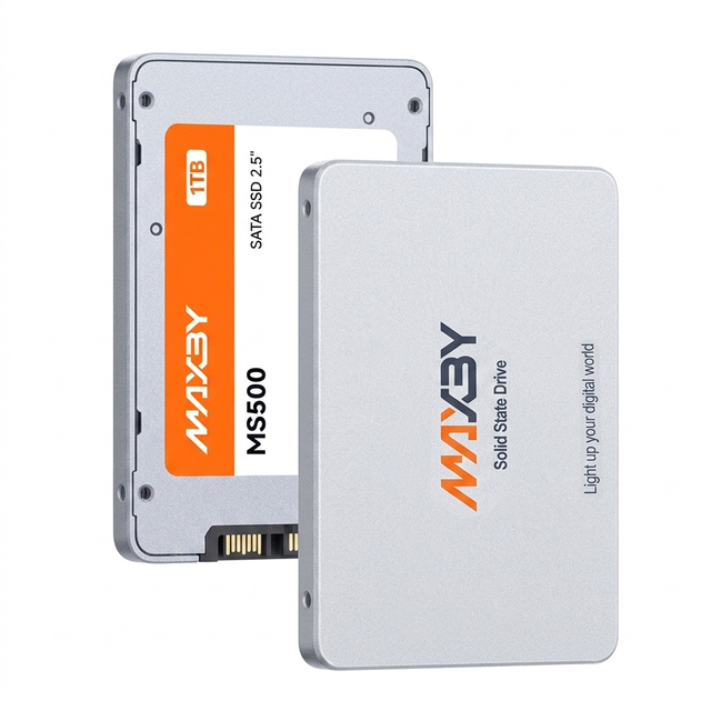 MAXBY 256GB 2.5 Inch SATA 3.0 Hard Disk 550MB/s Read Write Internal SSD for PC Laptop Desktop Windows Linux Server