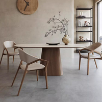 Chaise de salle à manger carrée en bois sur mesure, vente en gros |   Fauteuils de salon modernes rembourrés, fabrication OEM, design personnalisable