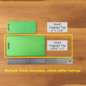 Hot Sale Factory Wholesale Metal Aluminum Alloy Luggage Tag Anodized <b>Suitcase</b> <b>Label</b> for Travel Bag ID Security - Product Image 3