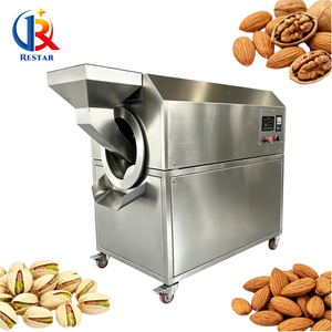 Machine à rôtir électromagnétique écoénergétique pour graines de melon, amandes, arachides et pois chiches - Product Image 1