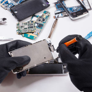 맞춤형 남성 작업 안전 장갑: 가볍고 통기성 좋으며 내유 및 미끄럼 방지 (폴리에스터 PU 소재) - Product Image 3