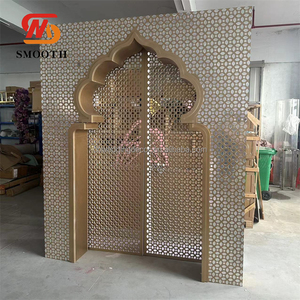 Arco Decorativo Acrílico para Bodas Musulmanas, Diseño Real, 8 Pies, Decoración para Eventos - Product Image 4