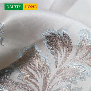 <span class=keywords><strong>Rideau</strong></span> de broderie <span class=keywords><strong>beige</strong></span> de draperie en jacquard de fleurs élégantes personnalisées dorées pour le <span class=keywords><strong>salon</strong></span> et la chambre à coucher - Product Image 6