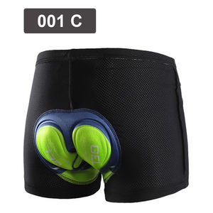 YOUME Short de cyclisme en silicone respirant pour homme, coussinet en gel antichoc pour vtt et vélo de route, <span class=keywords><strong>sous</strong></span>-vêtements confortables - Product Image 2
