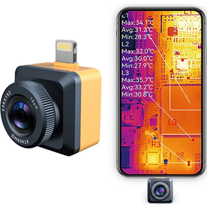 Caméra <span class=keywords><strong>thermique</strong></span> industrielle T2S Pro, téléphone, mesure de température infrarouge enfichable, portée de <span class=keywords><strong>vision</strong></span> nocturne à haute température - Product Image 2