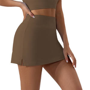 P683 alta calidad verano Slim Fit Yoga falda transpirable correr Fitness tenis falda antideslumbrante falda deportiva - Product Image 5