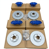 Kit de Pinzas de Freno Delanteras (4) y Traseras (2) para Chasis F, con Pastillas de Freno, Sistemas de Frenado Tuning, Piezas Automotrices, Compatible con F20 F30 F32