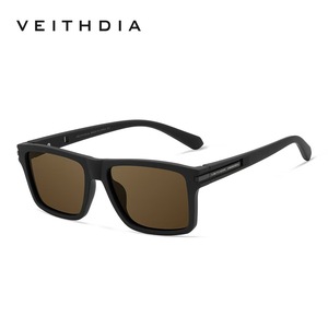 Óculos de Sol Masculinos Veithdia 7918 Oversized <span class=keywords><strong>Cat</strong></span> Eye TAC Antirreflexo com Bloqueio UV para Uso Diário, Praia e Direção - Lançamento 2026 - Lentes de Sol Fashion - Product Image 6