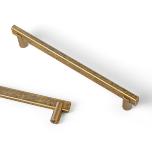 Goo-Ki 8953 из цельного сплава цинка тонкая Античная латунная ручка для шкафа, выдвижной ящик, для комода, спальни и ванной комнаты, кухонное оборудование - Product Image 3