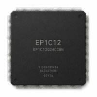 Microcontrôleur EP1C12Q240C8 IC FPGA, boîtier 240QFP, 81 entrées/sorties, 320K Flash