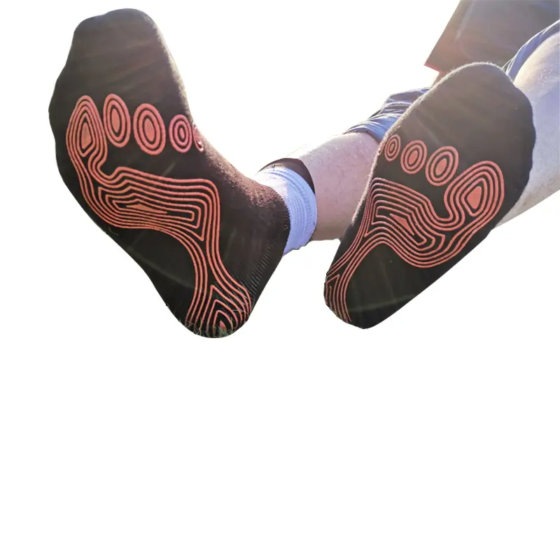 1 paire de chaussettes antidérapantes pour hommes, chaussettes de sport, personnalisées, football, course, tendance, 2021
