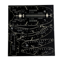 Placa de Circuito Impreso (PCB) de Una Sola Cara FR4 para Automóviles, Modelo Wenqi 01, para Faros Delanteros y Luces Traseras de Tipo Pasante, Circuitos LED, Bajo Costo de Mantenimiento