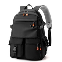 Sac à dos en jean unisexe, décontracté, pour voyages, lycée, université, étudiant, tendance, léger, 16 pouces, compartiment pour ordinateur portable, polyester