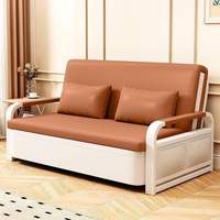 Sofá Cama Seccional Moderno y Elegante, No Inflable, Expandible, con Almacenamiento, Diseño Plegable, para Dormitorio, Hotel, Sala de Estar