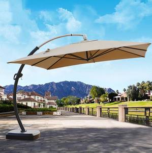 Parasol cantilever <span class=keywords><strong>de</strong></span> luxe pour <span class=keywords><strong>l</strong></span>'extérieur, grand parasol pour <span class=keywords><strong>hôtel</strong></span> étoilé, villa, cour, jardin, <span class=keywords><strong>plage</strong></span>, patio, mobilier - Product Image 1