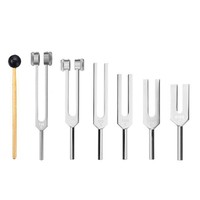 Vente en gros diapason en acier inoxydable Source d'alimentation manuelle Résonateur de diagnostic médical Vibration Accessoire pour instrument de musique