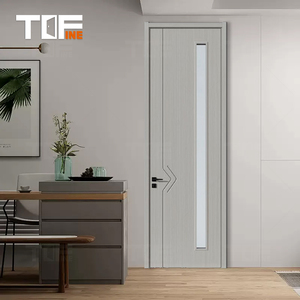 Puertas de losa internas para la casa Panel WPC interior al ras de nogal diseñado para el mercado de Turquía - Product Image 4