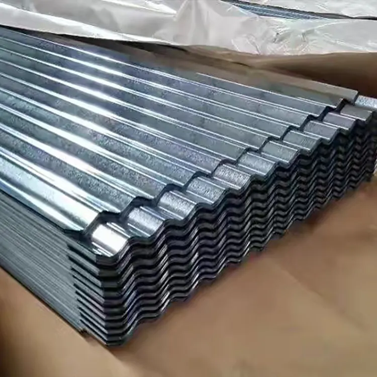 Factory supply Zinc Coated Full Hard G550 26 Gauge Corrugated Galvanized Steel Roofing Sheet