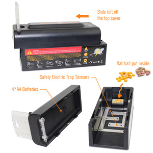 GH-190D Instant Kill Mouse & Rat Zapper avec <span class=keywords><strong>alarme</strong></span> lumineuse et piles ou adaptateur Source d'alimentation, - Product Image 4