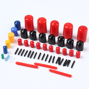 Cappuccio Protettivo <span class=keywords><strong>in</strong></span> Vinile per Filettature, Tappo Antipolvere <span class=keywords><strong>in</strong></span> PVC Morbido, Copertura Protettiva <span class=keywords><strong>in</strong></span> <span class=keywords><strong>Gomma</strong></span> per Viti e Bulloni - Product Image 1