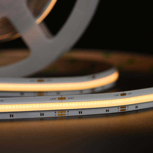 Tira de Luz LED COB al por Mayor de 10 mm y 24 V CCT, Blanco Dual Ajustable de 2700 K a 6500 K, 840 LED/m, Ra90, Espectro Completo, Cinta SMD COB - Product Image 4