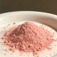 Mélange en poudre de crème glacée instantanée à la fraise de qualité supérieure, saveur naturelle, couleur rose éclatante et texture crémeuse |   Vente en gros OEM de Chine