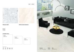 Carreaux de sol et de mur en porcelaine brillante 1200x1200, carreaux d'exportation à forte demande - Product Image 5