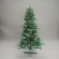 Künstlicher Weihnachtsbaum - 1241 PVC-Spitzen, Langlebige PVC-Zweige, Tannenzapfen-Akzente, Jutebasis Inklusive, Unbeleuchtet für Feiertagsdekoration