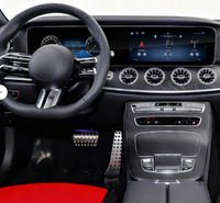 12.8 pouces Android double écran LCD numérique Cluster autoradio multimédia stéréo Kit pour Mercedes Benz E W213 2016-2023