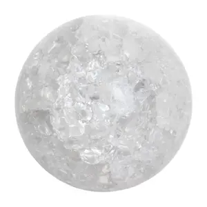 Boule de cristal de sphère en verre clair cristal K9 coloré de haute qualité