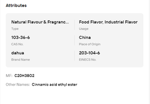 Éthyl Cinnamate de Qualité Alimentaire et Cosmétique, Liquide Incolore, Rehausseur de Parfum pour la Formulation d'Essences Aromatiques - Product Image 6