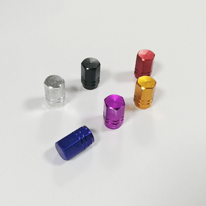 Bouchons de valve universels pour pneus de voiture, couleurs variées, logo personnalisé, 1 pièce, en aluminium - Product Image 4
