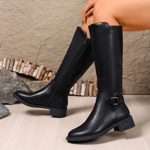 أحذية نسائية برقبة عالية (بوت) فوق الركبة - Product Image 1