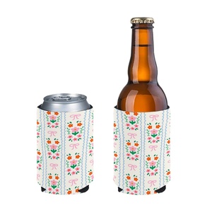 Funda Aislante para Latas de Bebidas Crazy Bison, Personalizada/Al Por Mayor, de Fibra de Poliéster, Elegante, Plegable, Duradera, para Abrir Fácilmente - Product Image 2