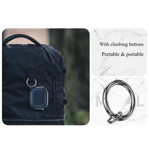 Étui pour écouteurs en silicone PC à bouton ouvert à une touche Sling en caoutchouc galvanisé Couverture de casque OEM à la mode pour antichoc - Product Image 3