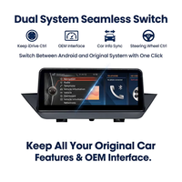Radio para Auto Android con Qualcomm Snapdragon de 10.25 Pulgadas para BMW X1 E84 2009-2015, Reproductor Multimedia de Video, Navegación GPS, CarPlay