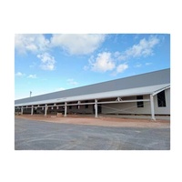 Bâtiment avicole en structure métallique, poulailler, hangar agricole, bâtiment pour volailles, entrepôt préfabriqué