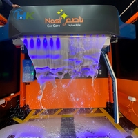 Paiement intelligent Machine de lavage de voitures entièrement automatique à haute pression sans contact en libre service pour parkings