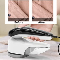 Machine anti-bouloches électrique portable rechargeable avec écran LED et lames en acier inoxydable pour vêtements, pulls, voitures et usage domestique