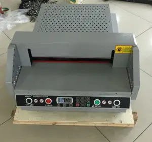 G450VS + A2 450Mm 17.7 "Mesin Pemotong Kertas Tumpukan Listrik Digital Otomatis