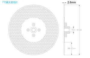 Disco de Corte de Diamante de Grado Industrial, Proceso de Prensado en Caliente, OEM Personalizable, Disco de Sierra Circular para Trabajar la Madera - Product Image 6