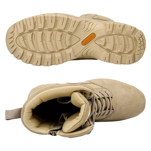 Bottes de <span class=keywords><strong>combat</strong></span> tactiques personnalisées respirantes Jungle en cuir noir jaune marron <span class=keywords><strong>beige</strong></span> XINXING - Product Image 2