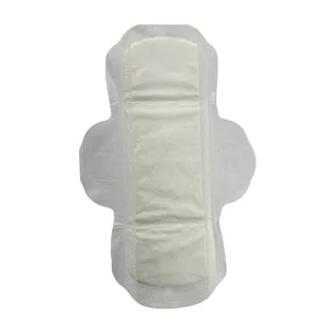 Comfortable Organic Cotton All-Side Leak Guard Winged Shape Sanitary Napkin