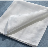 Serviettes en tissu de coton et lin modernes personnalisées, réutilisables, crochetées, teintes unies, pour table, dîner, hôtel, restaurant, banquet, traiteur, vente en gros