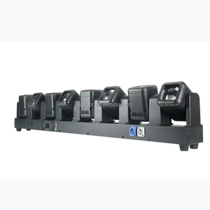 Luz de escenario giratoria LED DMX512 de 8 cabezales tipo <span class=keywords><strong>Tornado</strong></span> para discoteca, bar, KTV, fiesta, espectáculo - Product Image 1