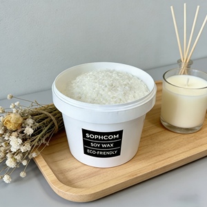 Granuli di Cera di Soia Naturale al 100% HUAYA di Alta Qualità, Lunga Durata, 25kg, Ecologici per la Fabbricazione di Candele, MOQ 1kg - Product Image 5