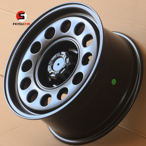 ล้อแม็กซ์อัลลอย Feisu สีขาวดำ ขนาด 17x8.5 6x139.7 สำหรับ<span class=keywords><strong>รถ</strong></span>กระบะออฟโรด  สำหรับ FJ Cruiser Lc95 - Product Image 4