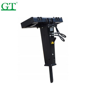 Skid chỉ đạo Bộ nạp file đính kèm ngã ba xô nhanh chóng đính kèm tấm Dozer lưỡi thủy lực Breaker vật lộn bằng gỗ đá vật lộn - Product Image 2